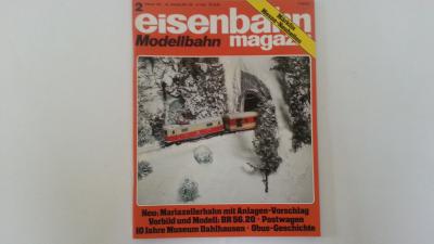 hel Eisenbahn Modellbahn Magazin Zeitschrift 2  1987